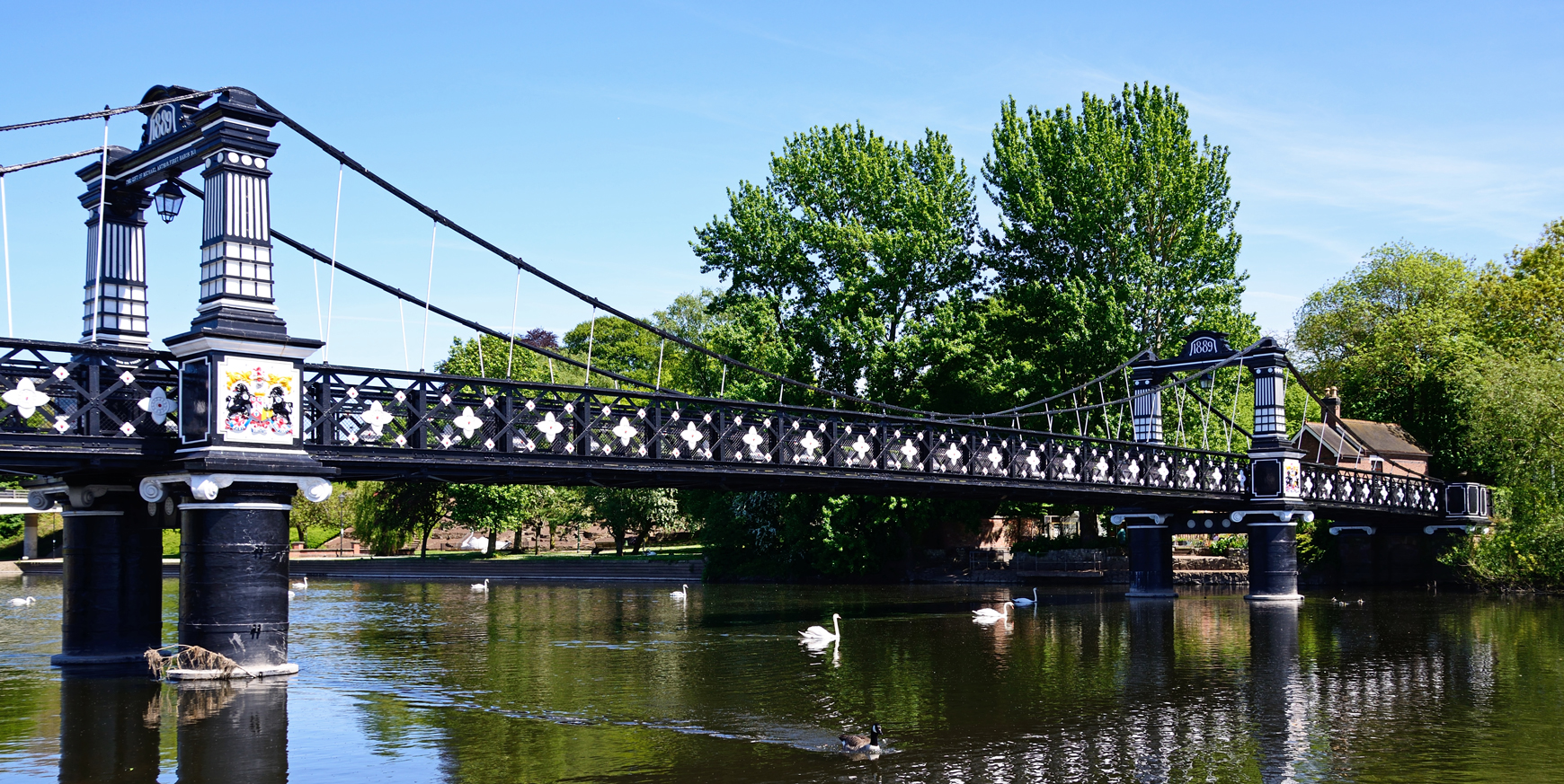 Ferry Suspension Bridge Burton on Trent Inertia Consulting